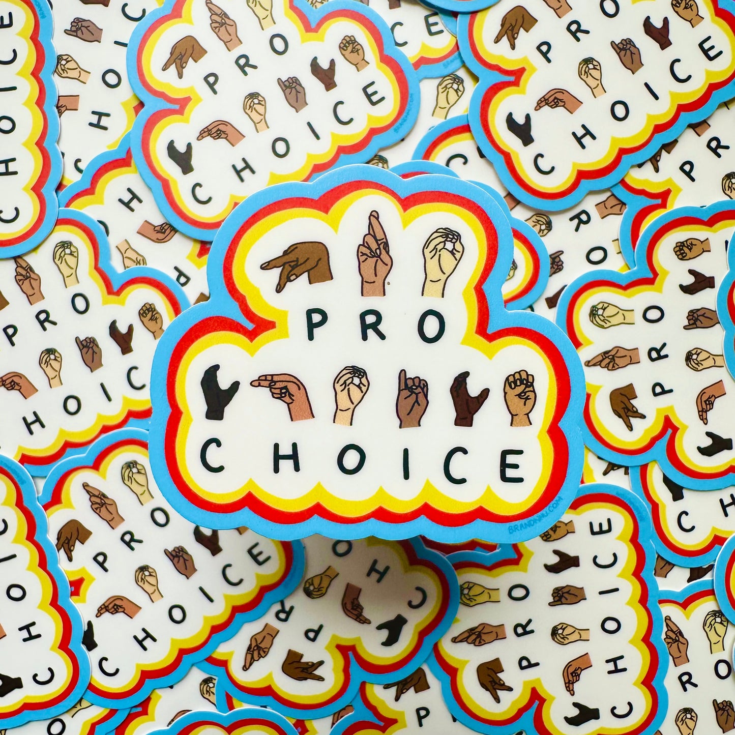 ASL Pro Choice Sticker