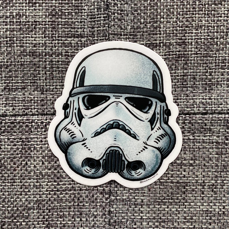 Stormtrooper Illustration Sticker