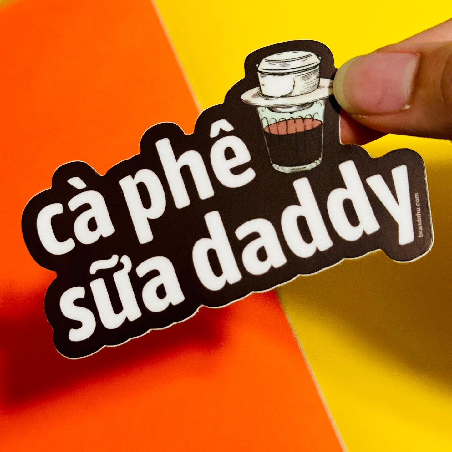 Cà Phê Sữa Daddy Sticker