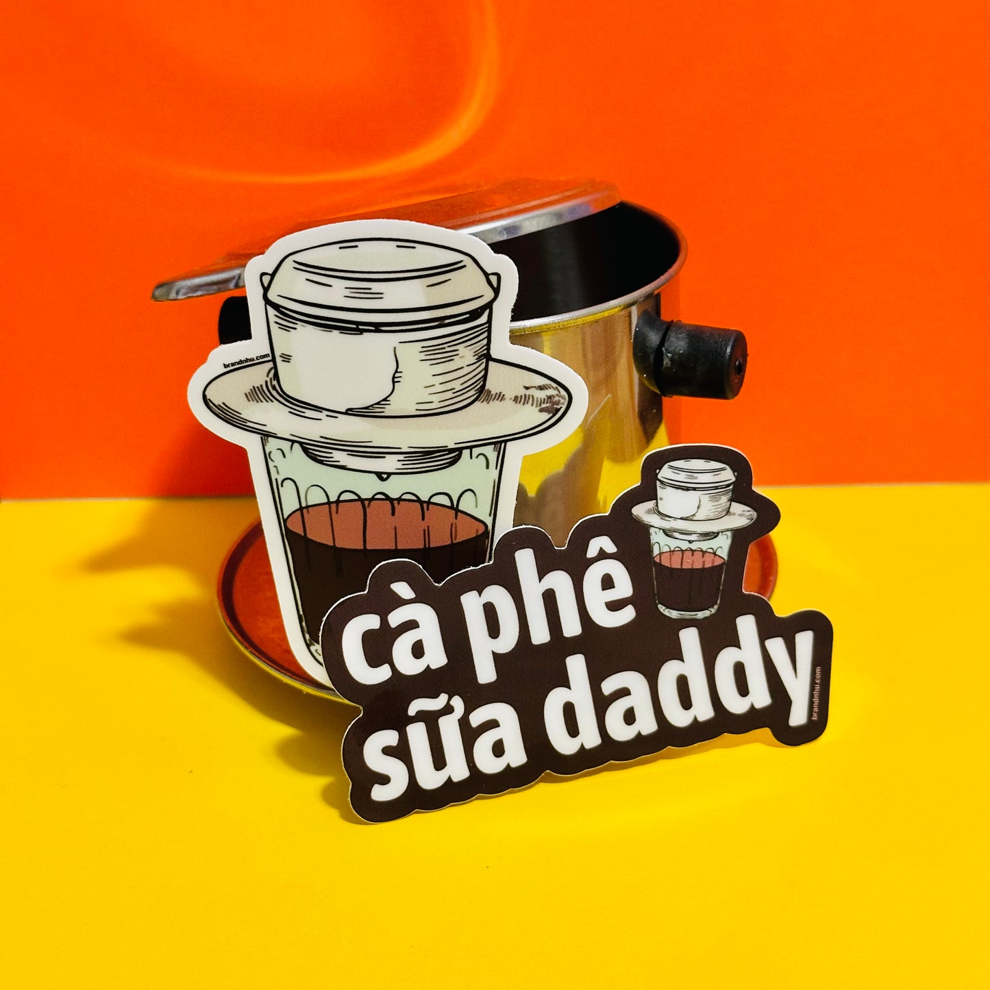 Cà Phê Sữa Daddy Sticker