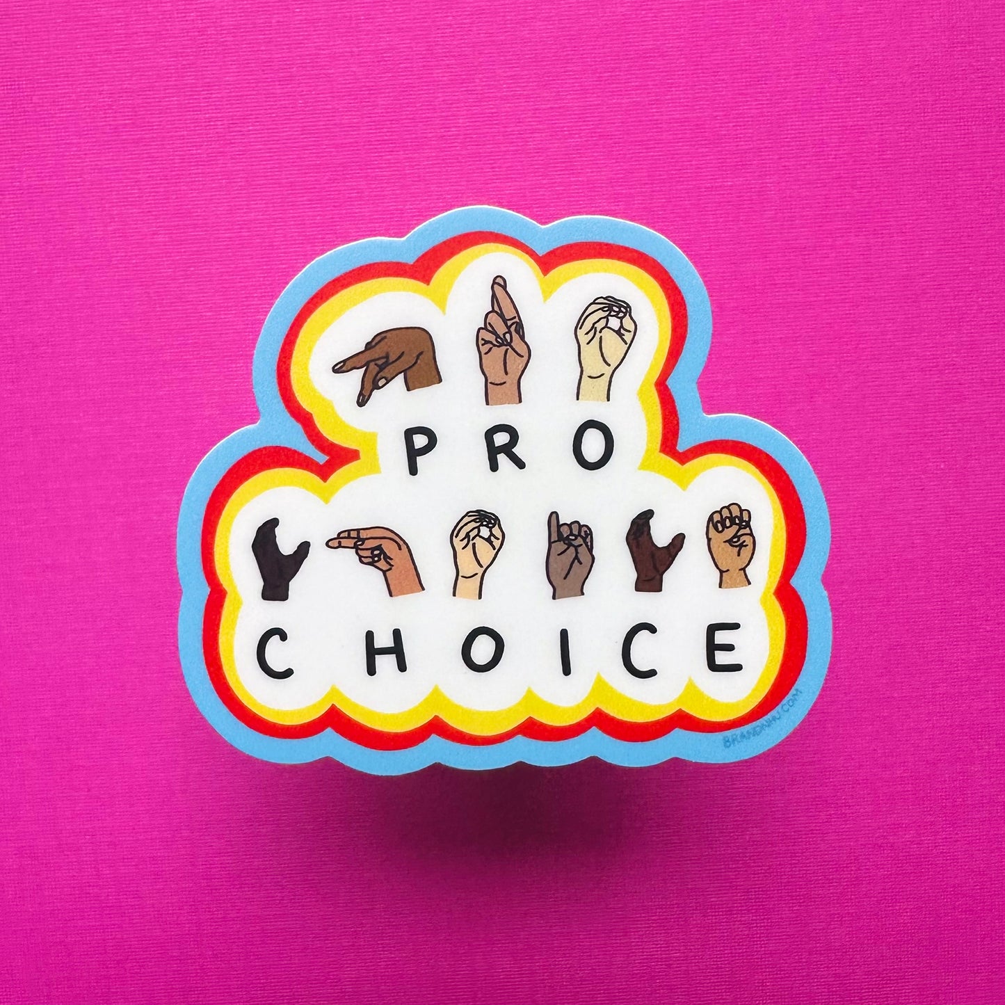 ASL Pro Choice Sticker