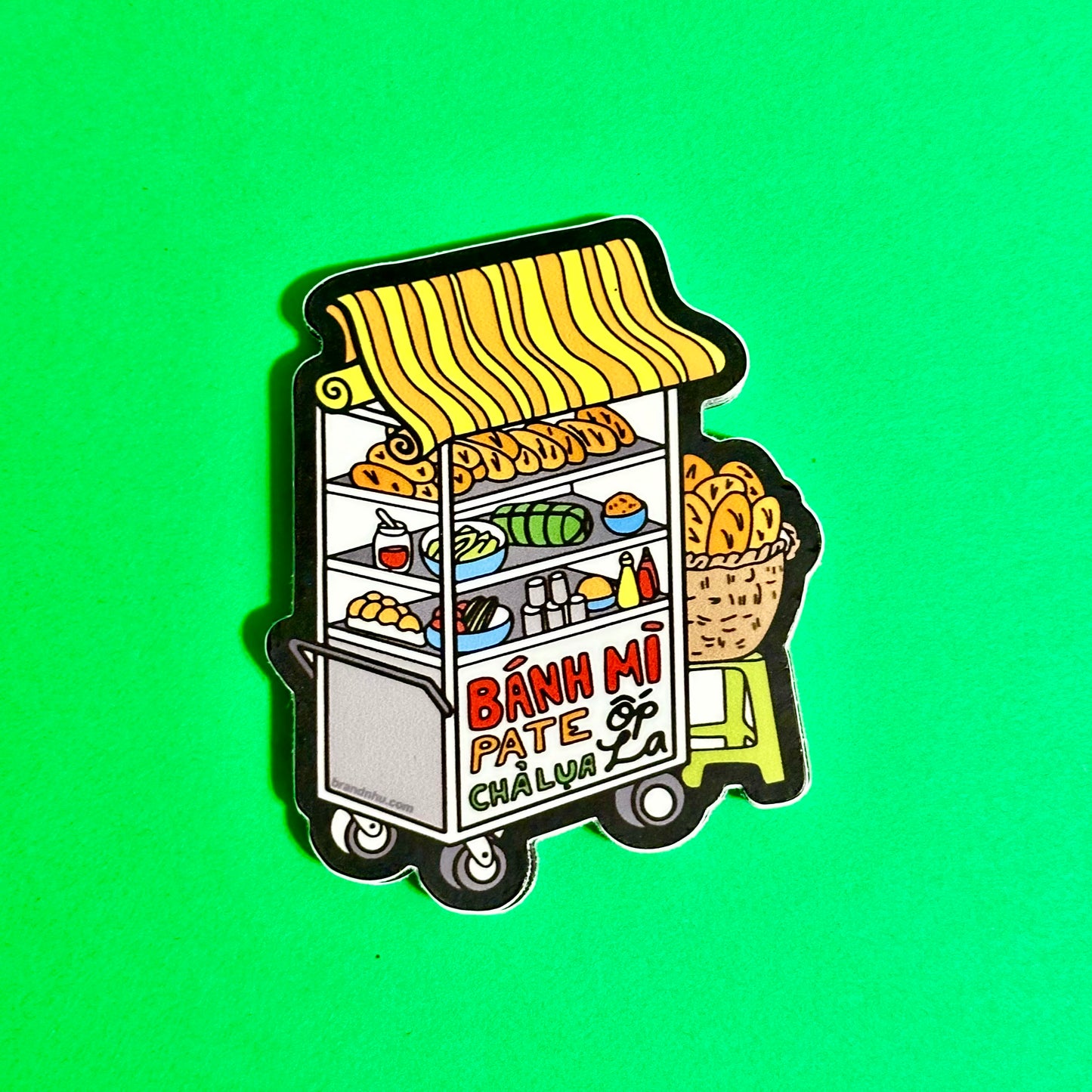 Banh Mì Street Cart Sticker