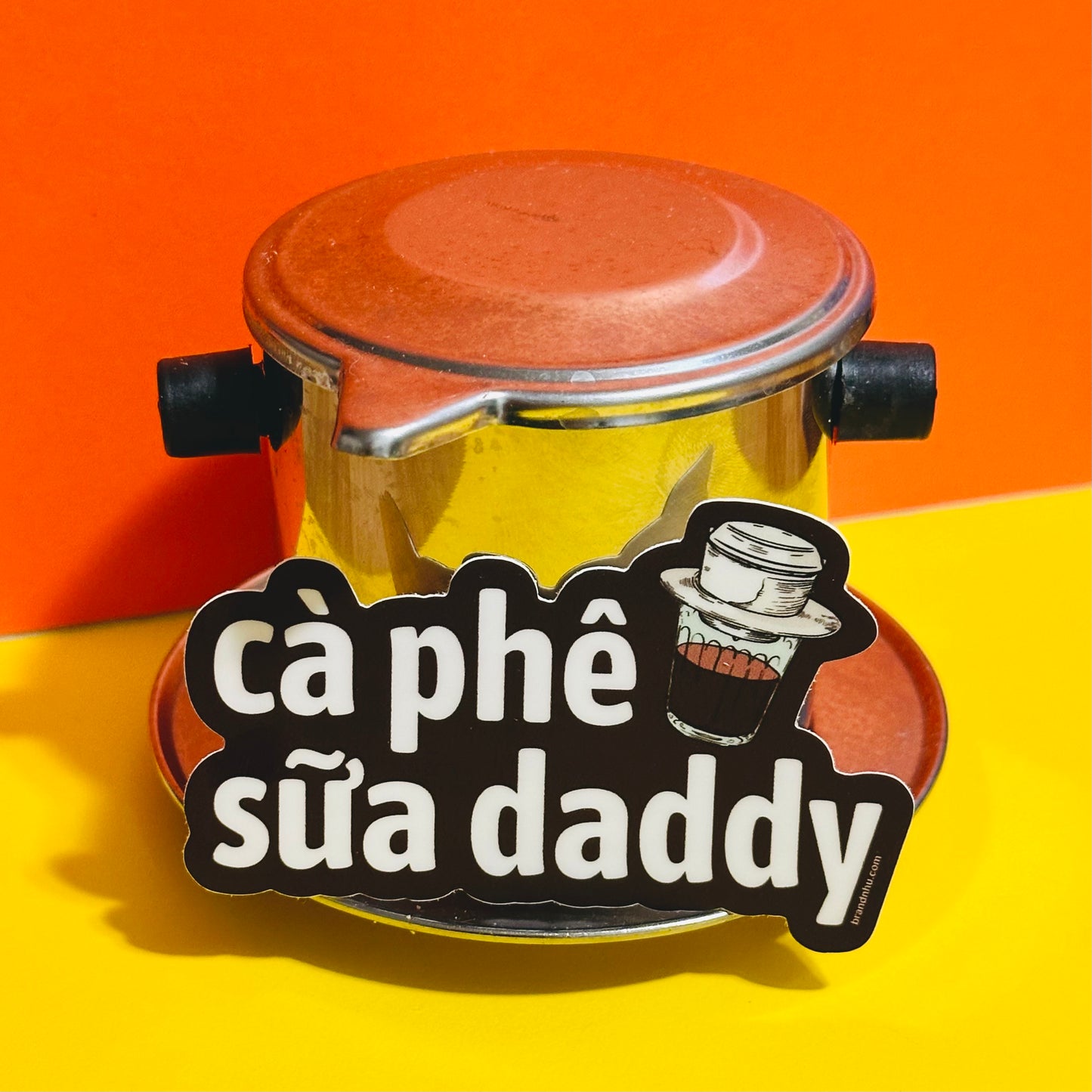 Cà Phê Sữa Daddy Sticker