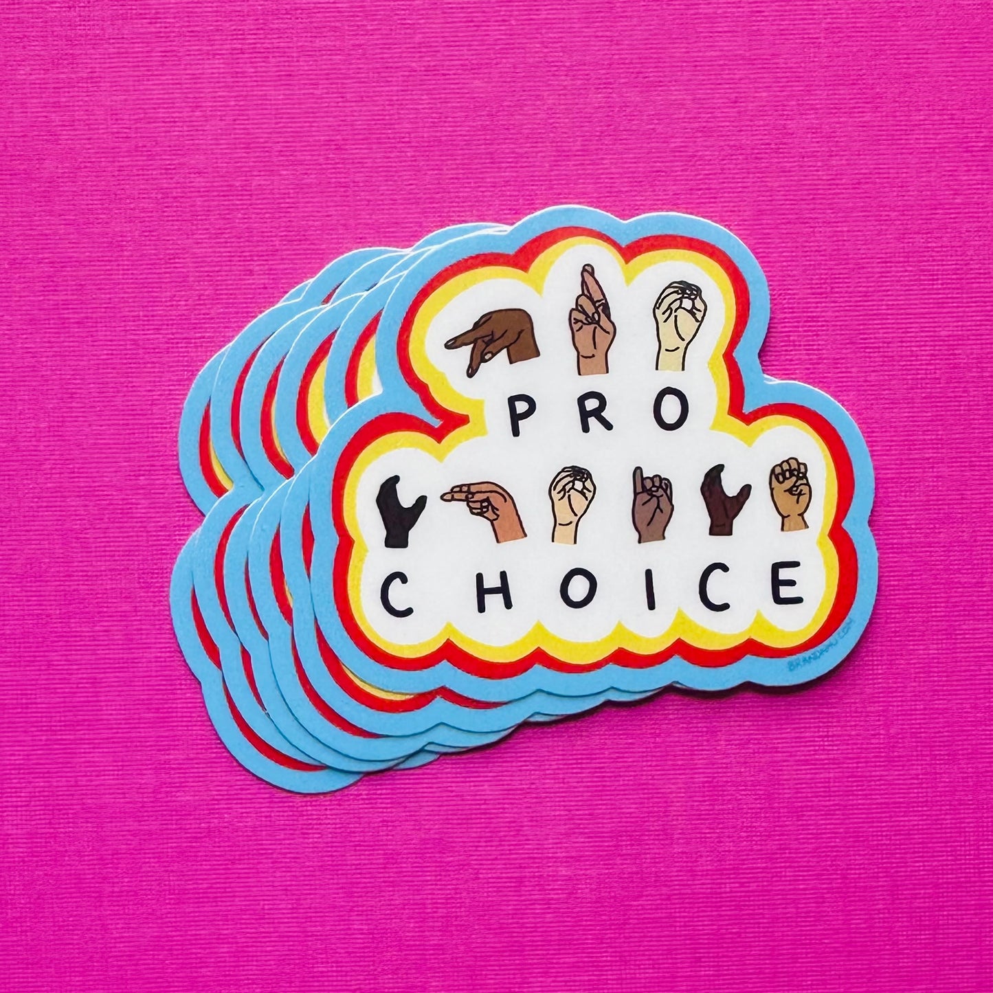 ASL Pro Choice Sticker