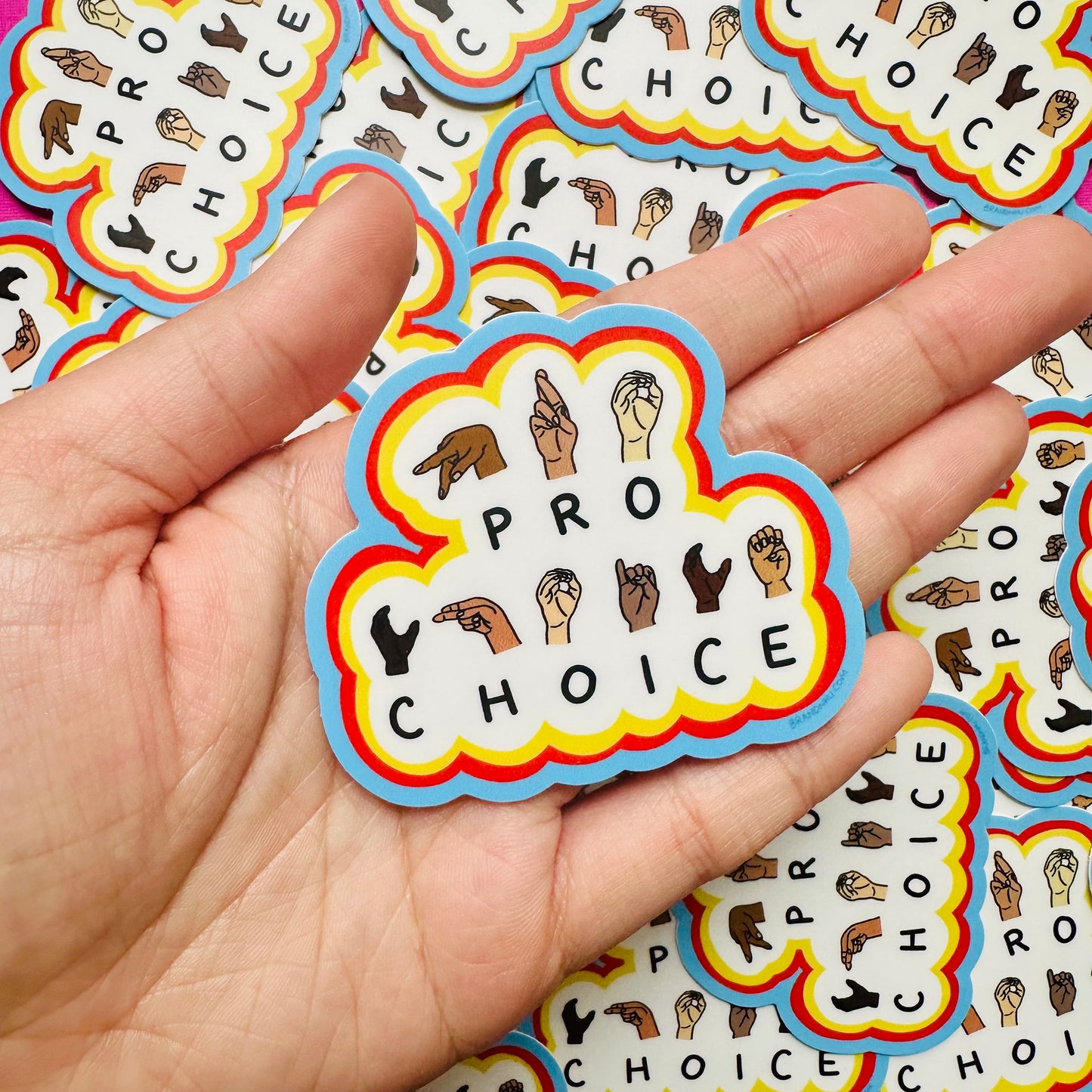 ASL Pro Choice Sticker