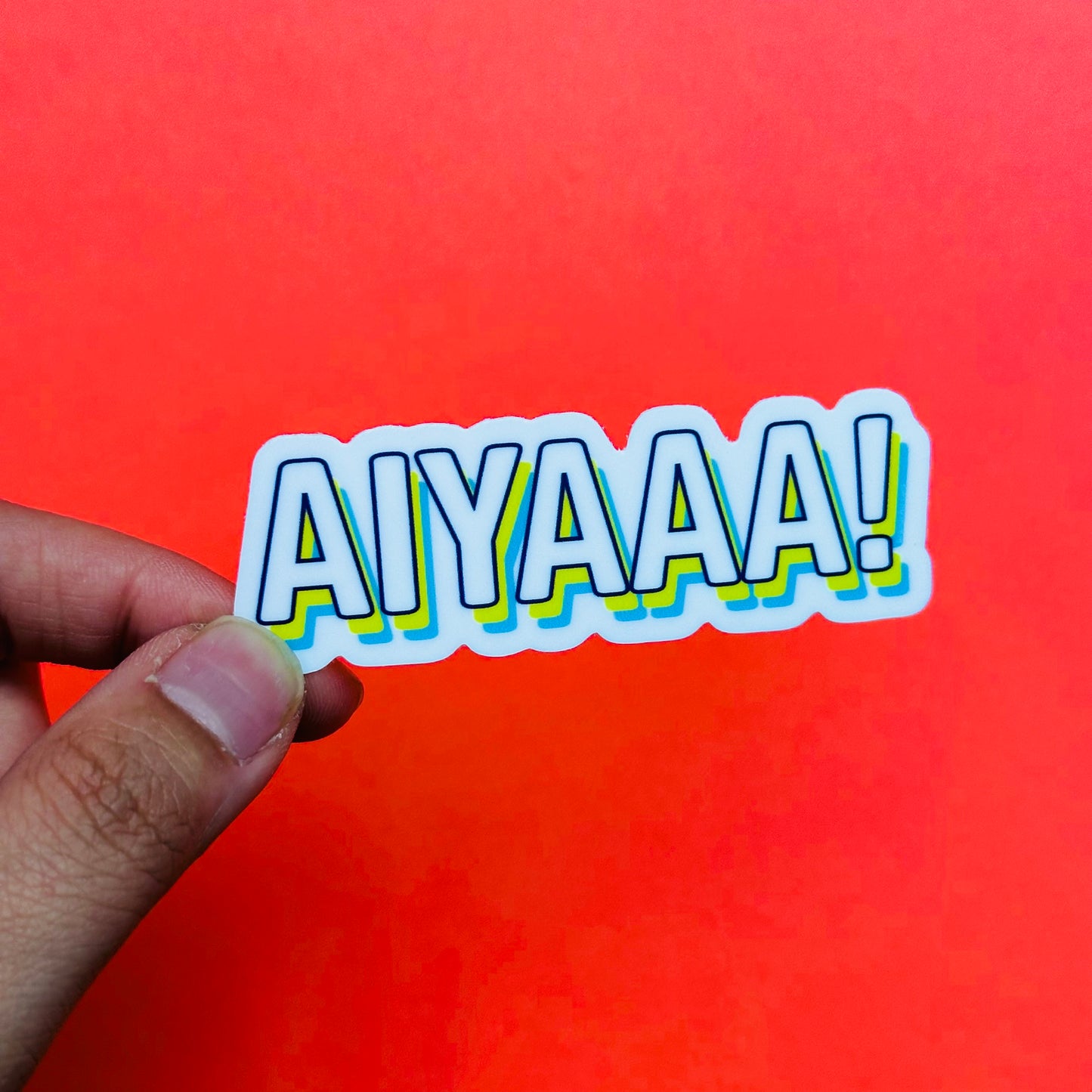 Aiyaaa! Sticker