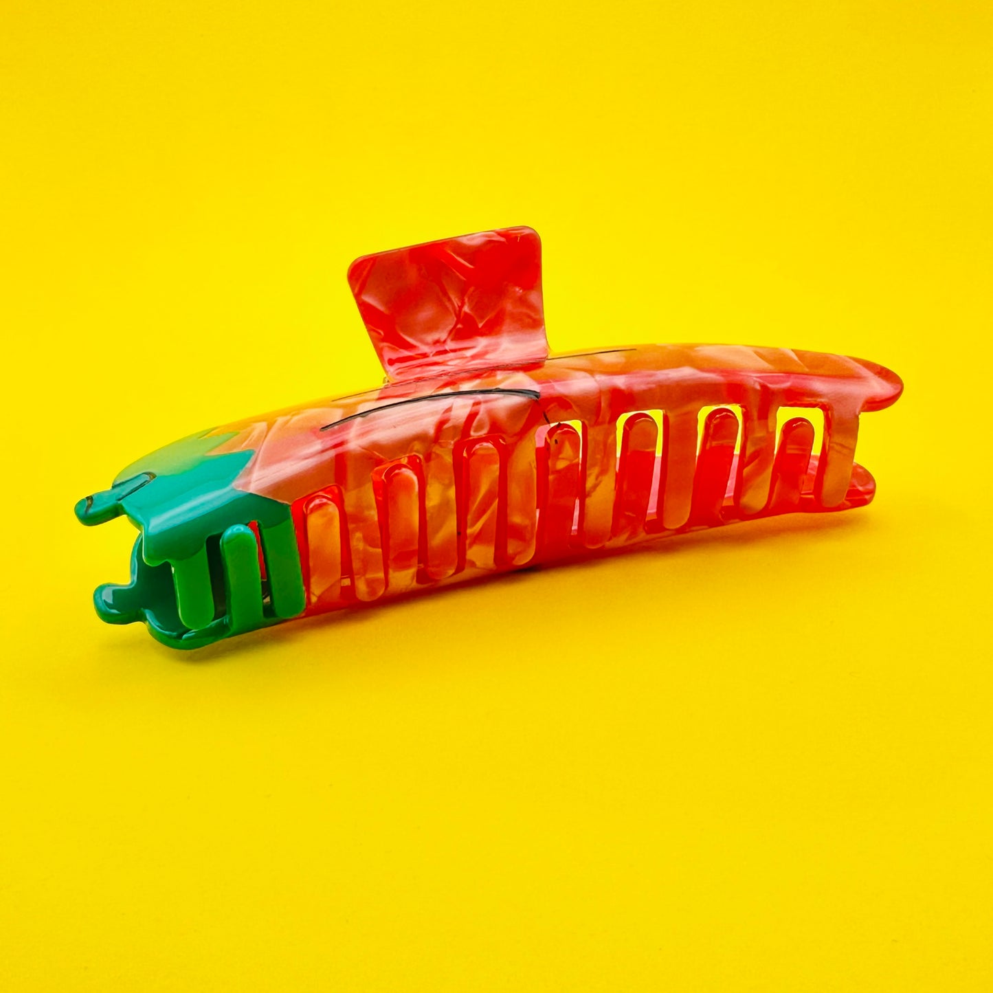 Red Hot Chili Pepper Hair Claw Clip