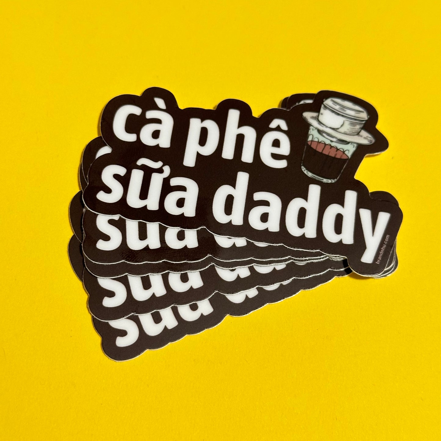 Cà Phê Sữa Daddy Sticker