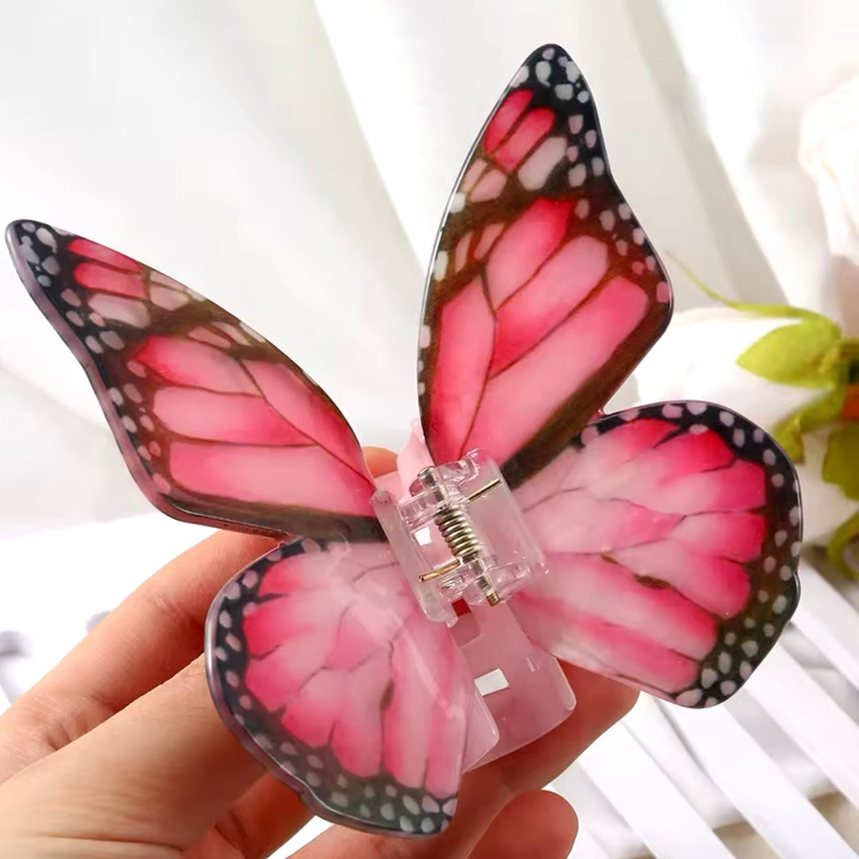 Butterfly Hair Claw Clip