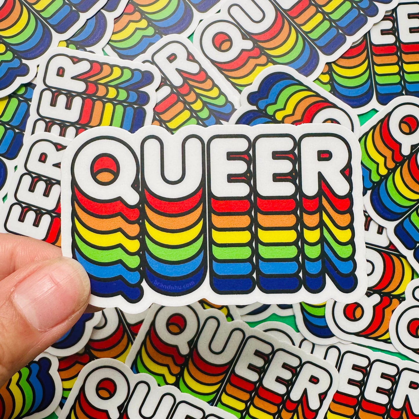 Queer Rainbow Sticker