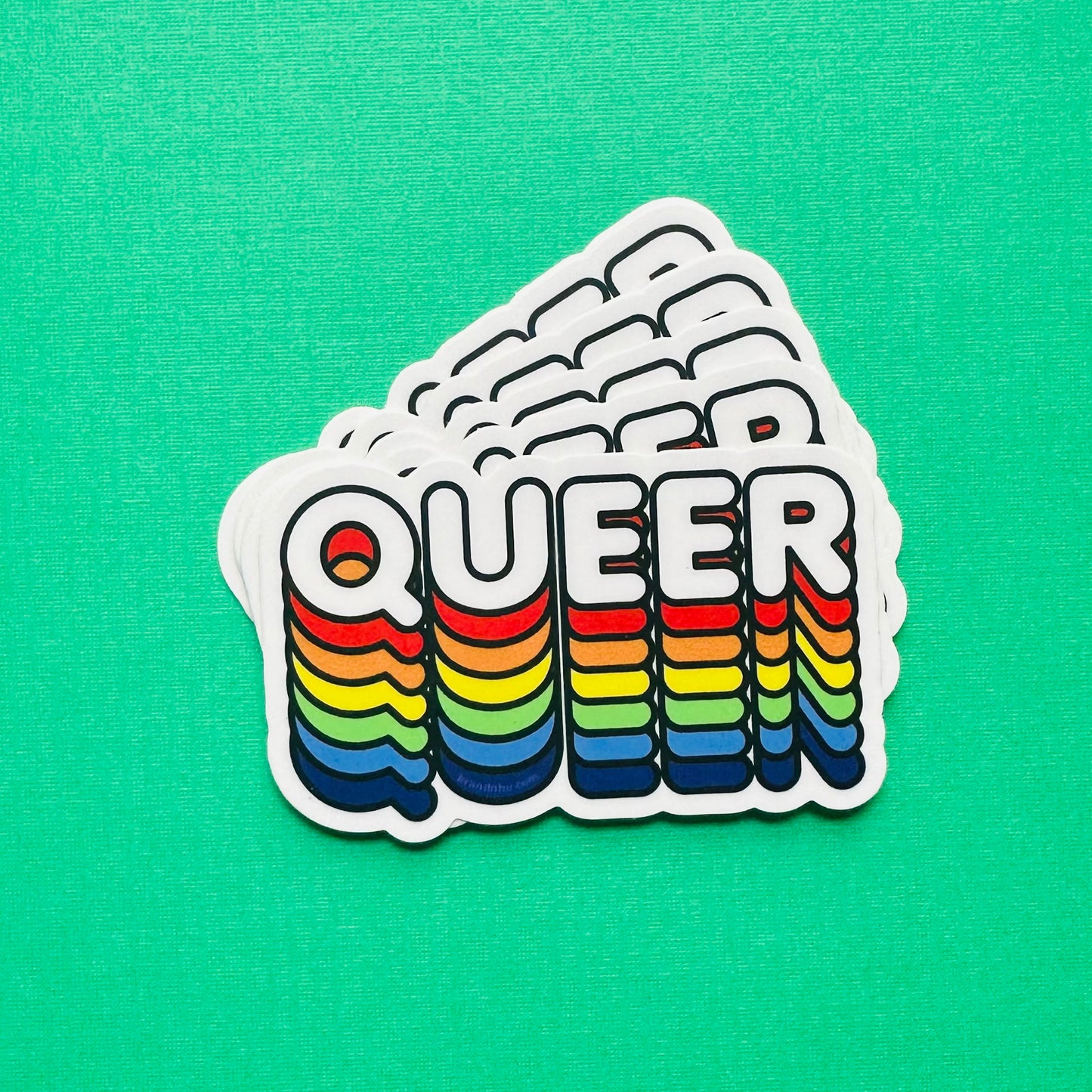 Queer Rainbow Sticker