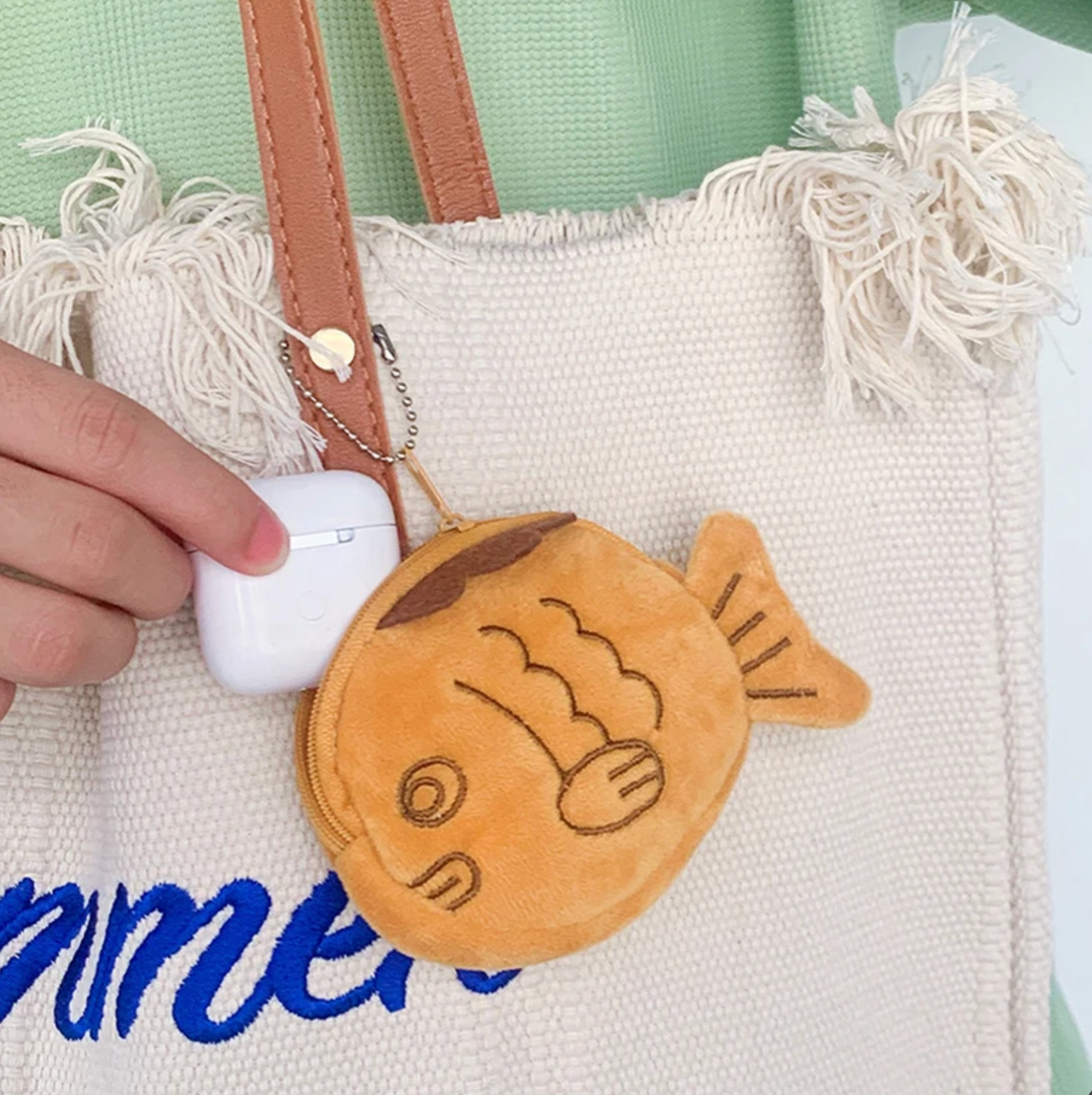 Taiyaki Fish Ice Cream Coin Purse