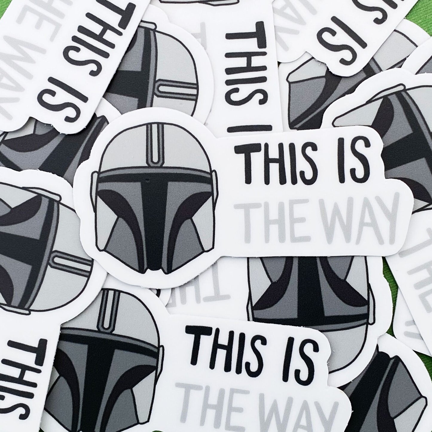 This is the Way Mandalorian Sticker