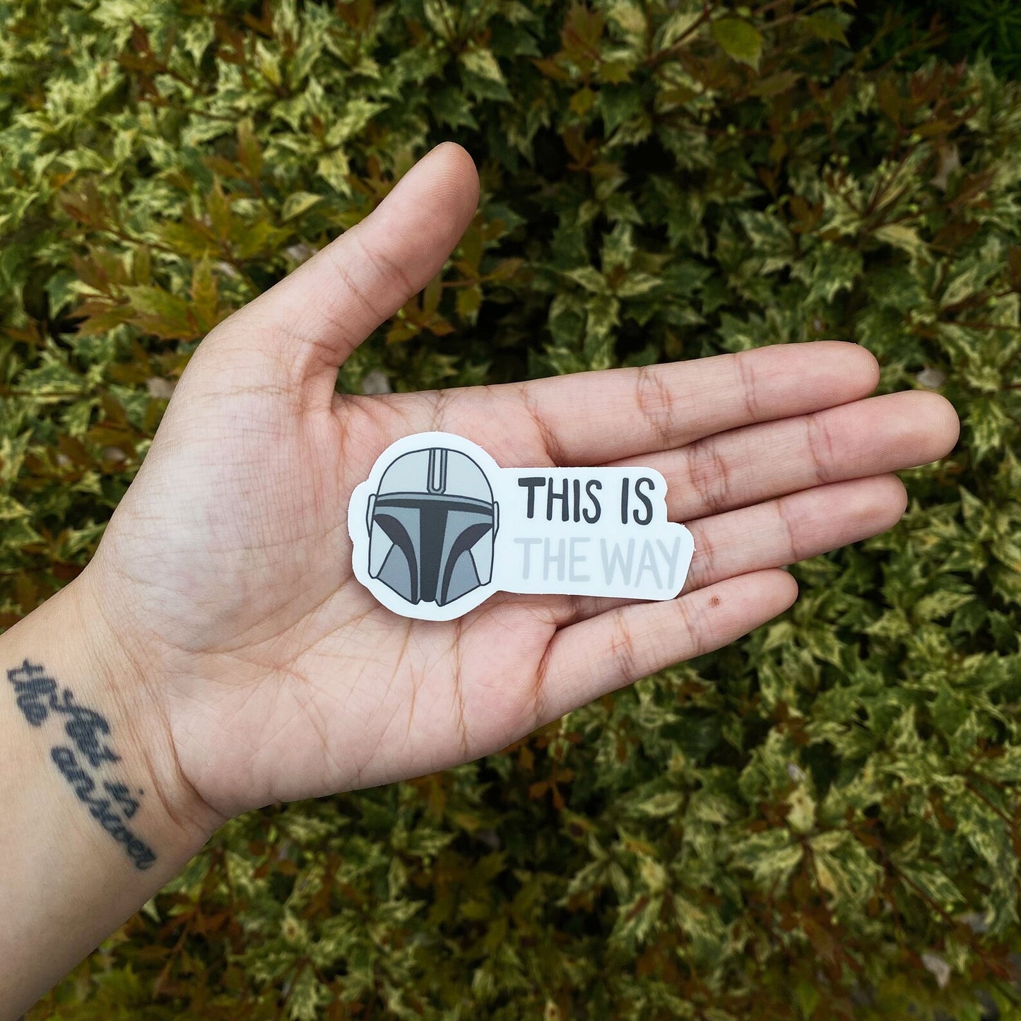 This is the Way Mandalorian Sticker