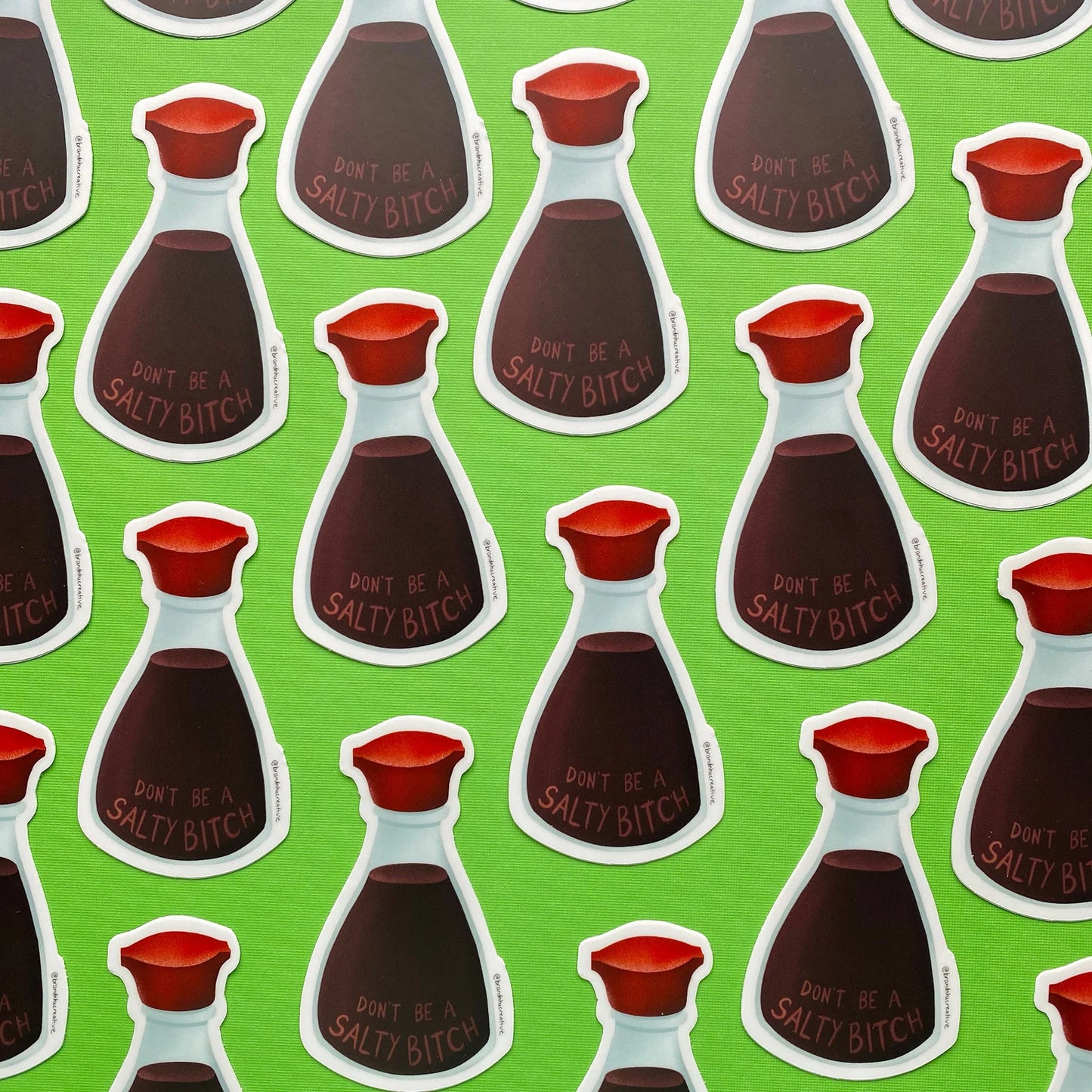Soy Sauce "Don't be a Salty Bitch" Kikkoman Sticker