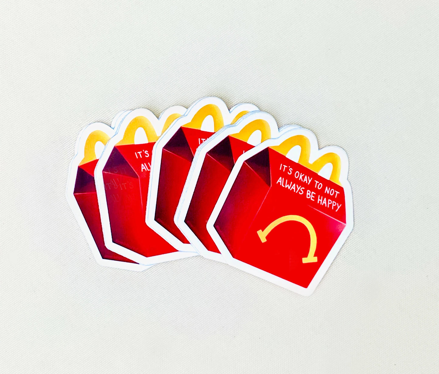 Unhappy Meal Sticker