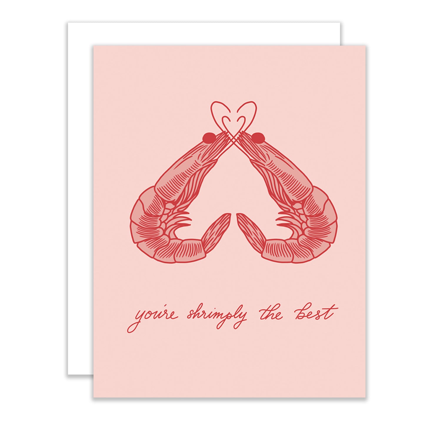Shrimply the Best Greeting Card