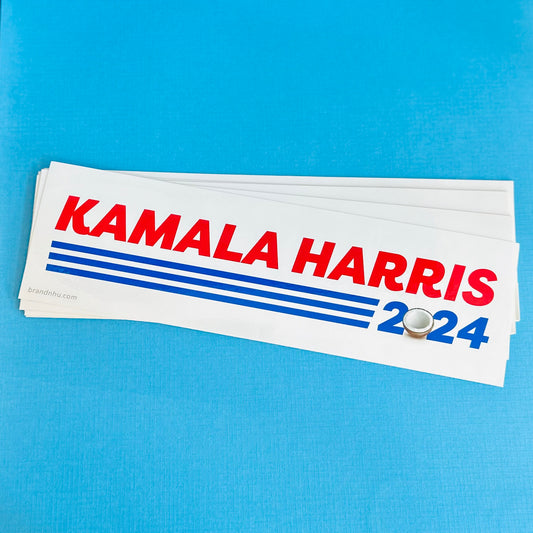 Kamala Harris 2024 Costco Parody Election Bumper Sticker