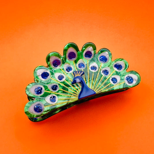 I wanna see your peacock hair claw clip