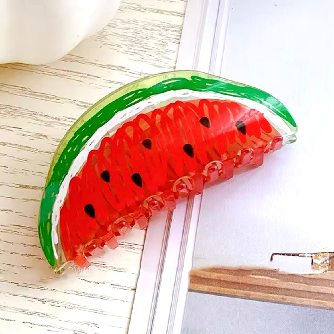 Watermelon Hair Claw Clip