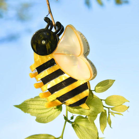 Busy Queen Bee Hair Claw Clip