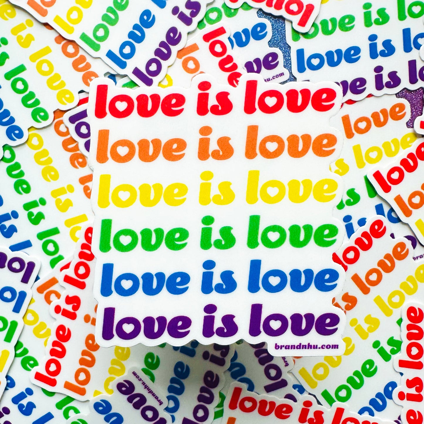 Love is Love Rainbow Sticker