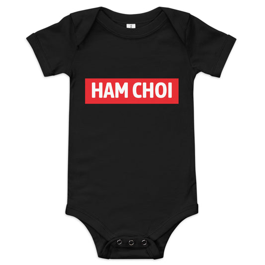 Ham Choi Baby short sleeve one piece